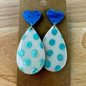 Polymer clay earrings